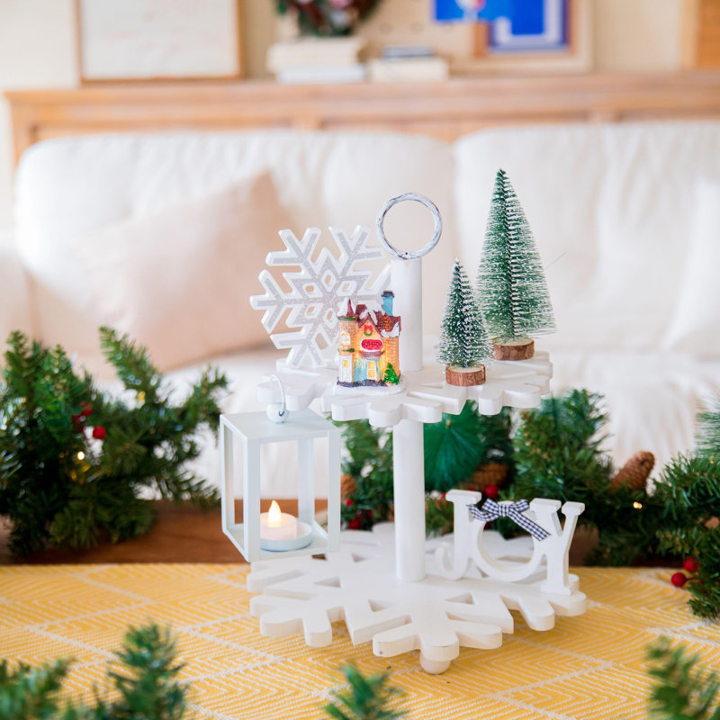 Plateau de Noël Christmas Farmhouse