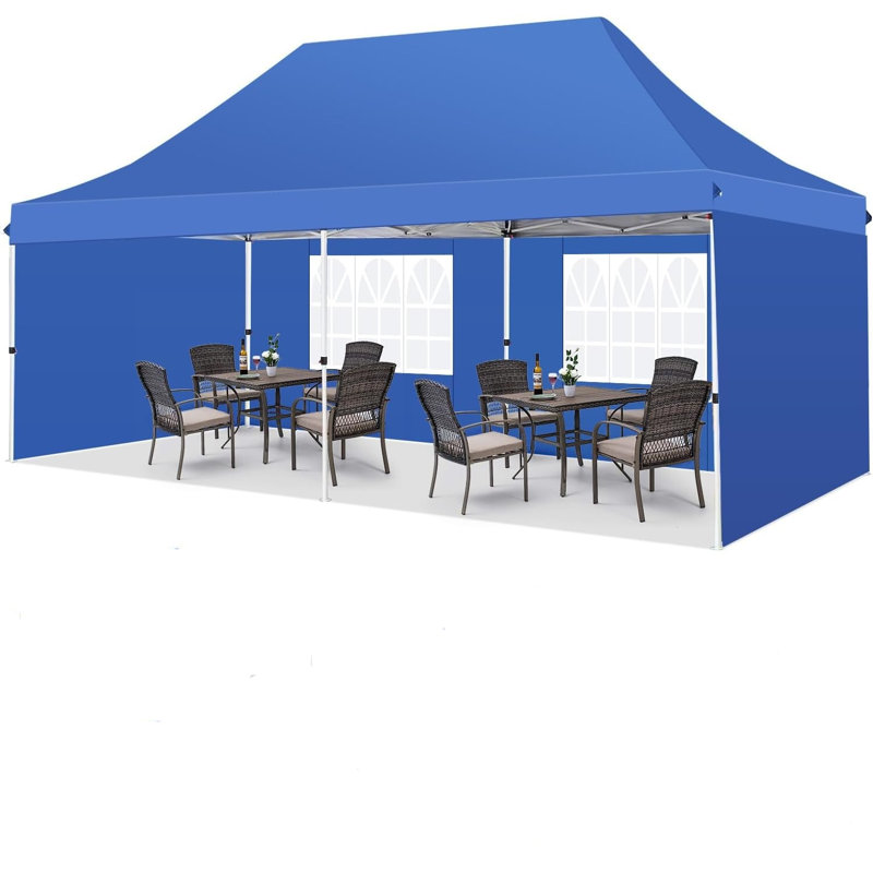 Chaniya 2m x 1m Metal Vault, Light Blue