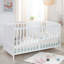 Cot Bed EASY SLEEP 70 x 140 cm incl. conversion corners - White
