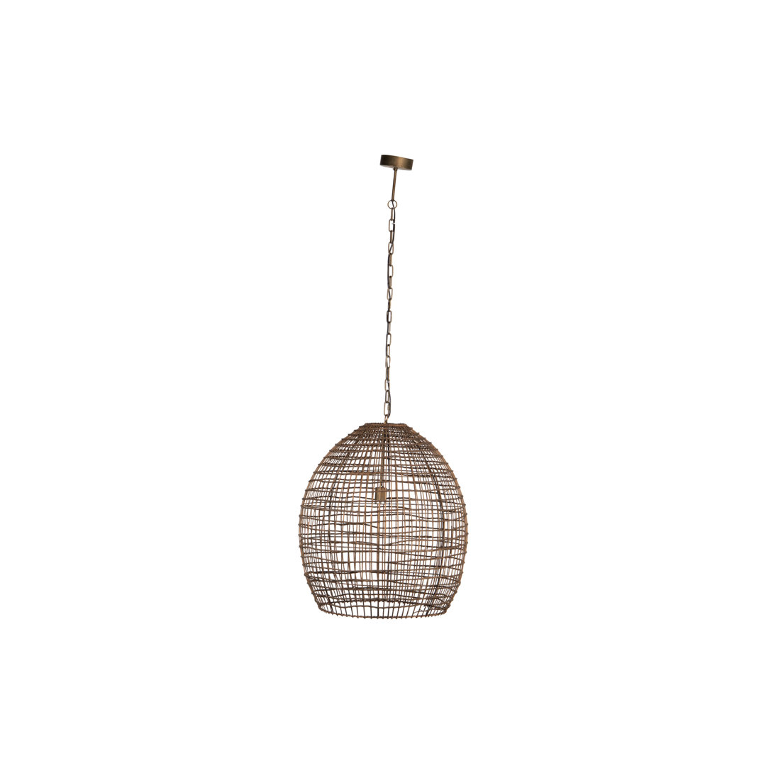 1-Light Novelty Geometric Pendant