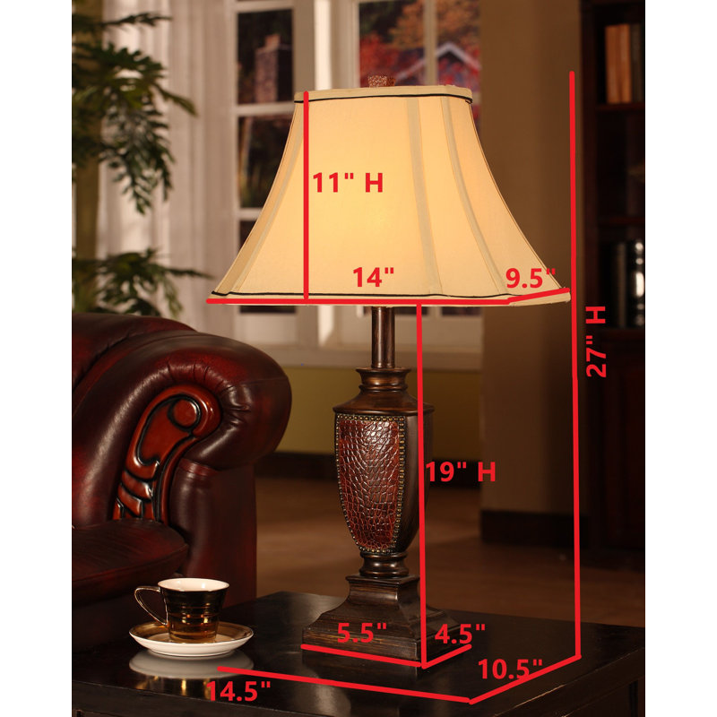Ensemble de lampes de table 27 po Talleyran