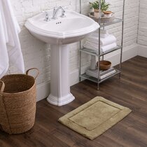 3pc Bathroom Rugs Sets 3 Piece, Velvet Foam Bath Mat - Non-Slip, Machine  Washable Bath Rugs-Dries Q