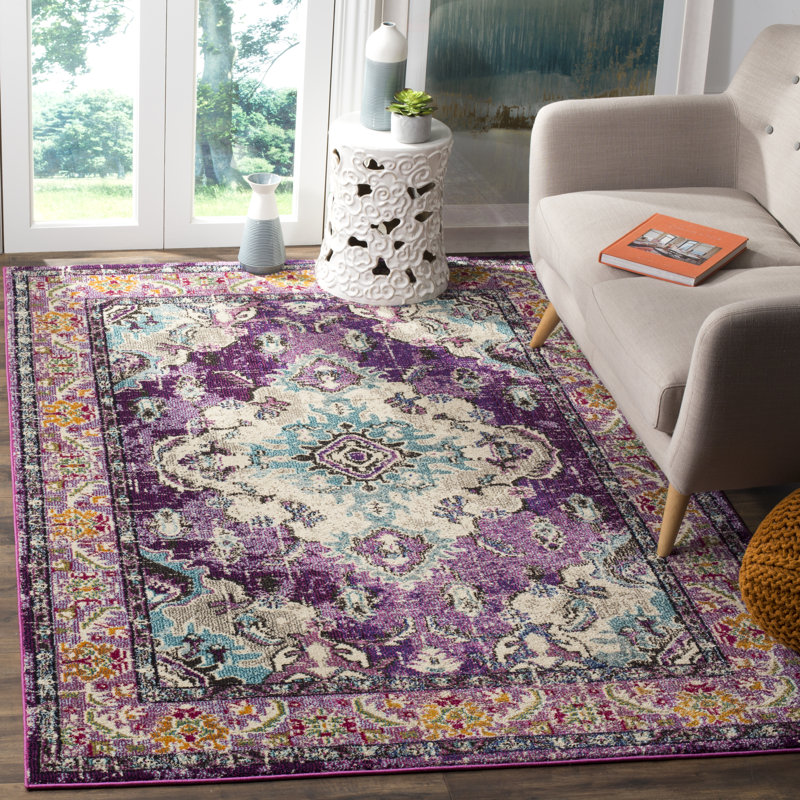 Almyra Oriental Area Rug, Rectangle 3' x 5', Orange
