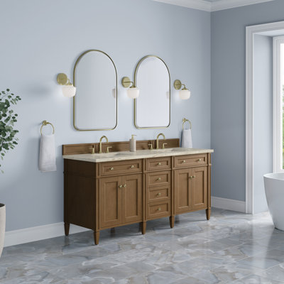 Meuble-lavabo double l 72 po Dussault
