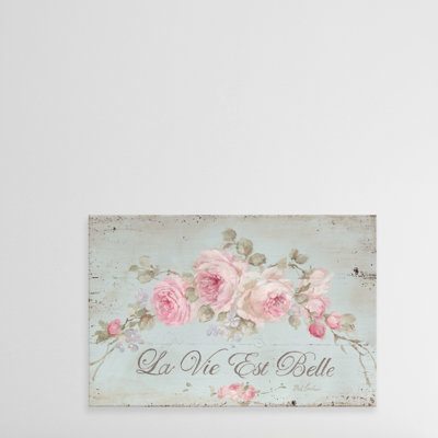 Life Is Beautiful - Wrapped Canvas Print
