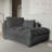Stoneville 42" W Upholstered Chaise Lounge with Pillow and Solid Wood Leg-1301006689-1332456936