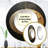 Bronze Moon Beam II - Moon Large Wall Mirror, Gold Round Unique Mirror, Printed Metal Art-99622656