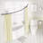 72'' Curved Fixed Shower Curtain Rod-65943009