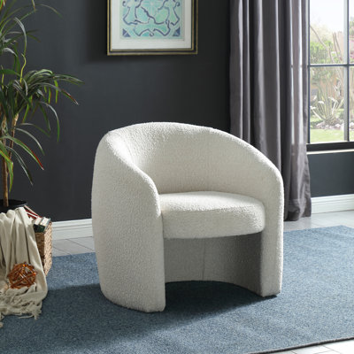 Fauteuil demi-tonneau de 33,5 po de largeur