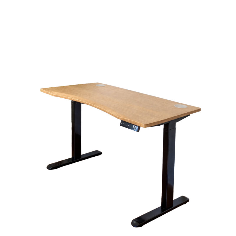 Bureau debout en bambou Fieldstone, Noir