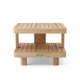 Granada Outdoor Square Teak Side Table