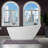 Shade 67'' x 31'' Soaking Acrylic Bathtub-59001525