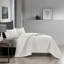 Ensemble de courtepointe en velours ivoire Pointehaven-117333989-117333997