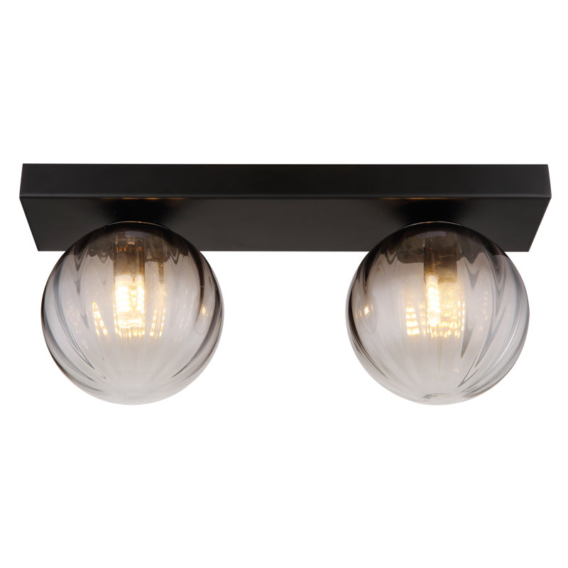 Chaneta Glass Semi Flush Mount