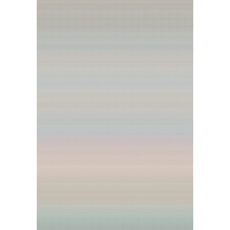 Oleg Wall Mural, Gray/Blue