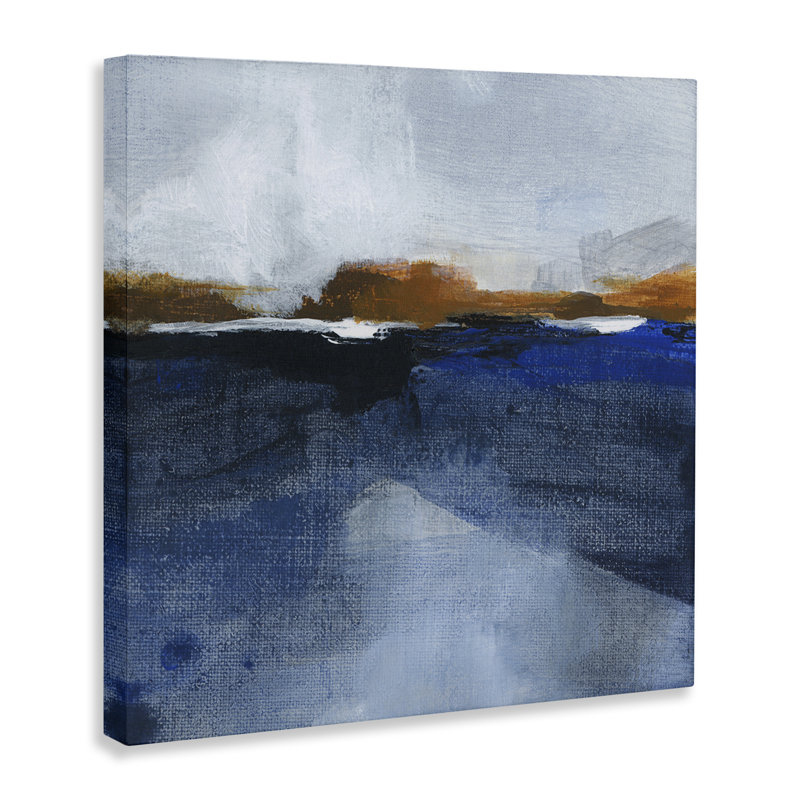 «Ocean Cliff Impression Floater» par M. Gloria Hunter, H 17 po x l 17 po x P 1,5 po