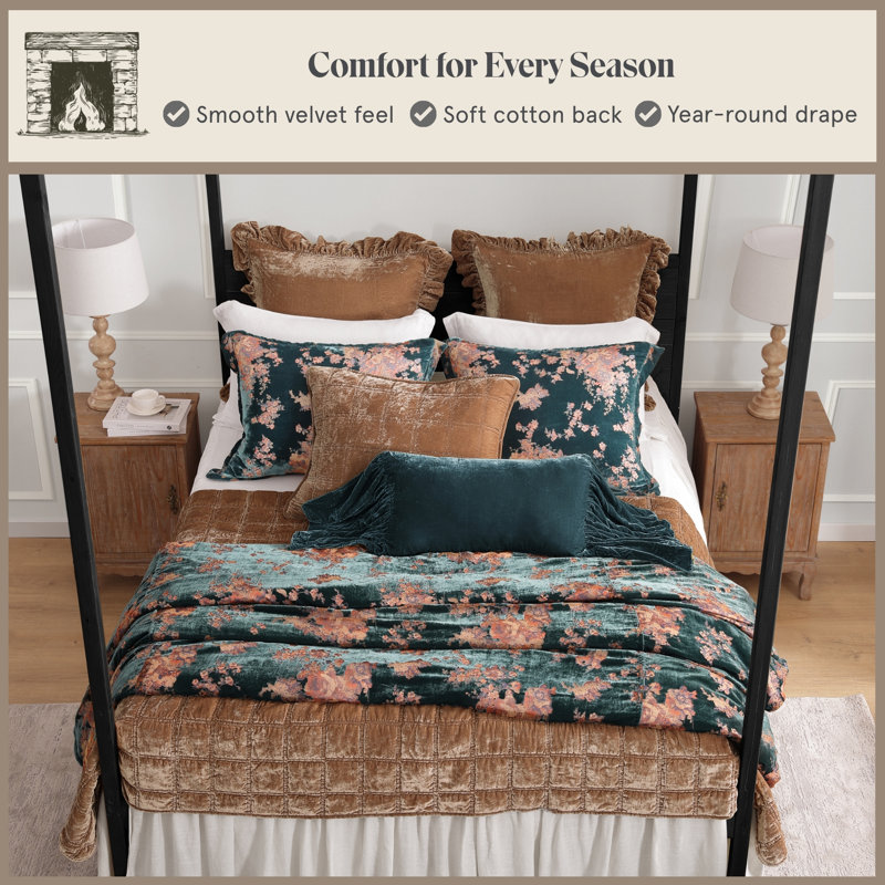 Ensemble de housse de couette Josephine Classics, Queen & 2 Standard Shams