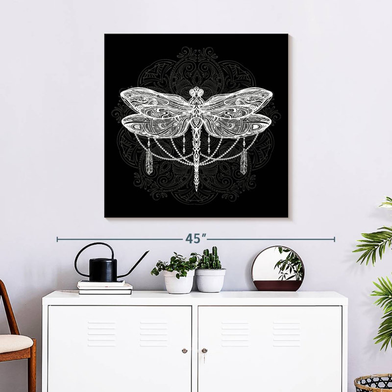 Crowle Boho Dragonfly, 30" H x 30" W