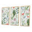 Herbes et fleurs sauvages - 3 pièces, reproduction sur toile-1702925288-1702925290