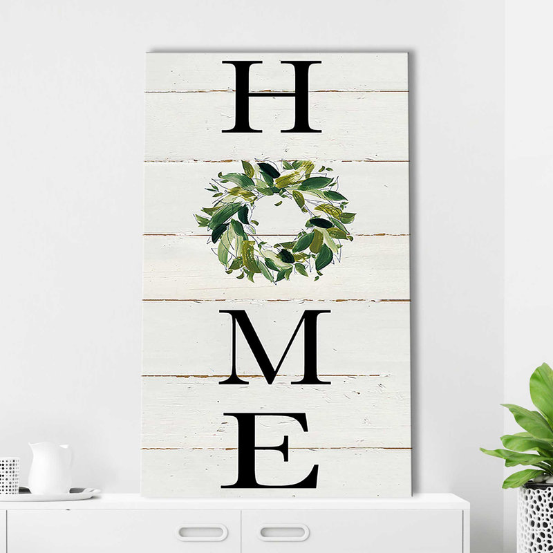 Home par Carol Robinson - impression, Toile tendue, H 40 po x l 24 po x P 1,5 po