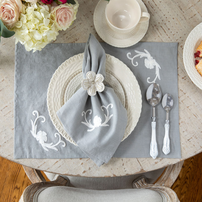 Country French Linen Rectangle Placemat