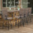 Alyne 4 - Person Patio Dining Set with Square Table