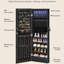 Armoire à bijoux murale avec miroir Mohsin-155025005