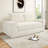 Convertible 2-in-1 Loveseat Sofa Bed With Memory Foam & Steel Frame-967488260