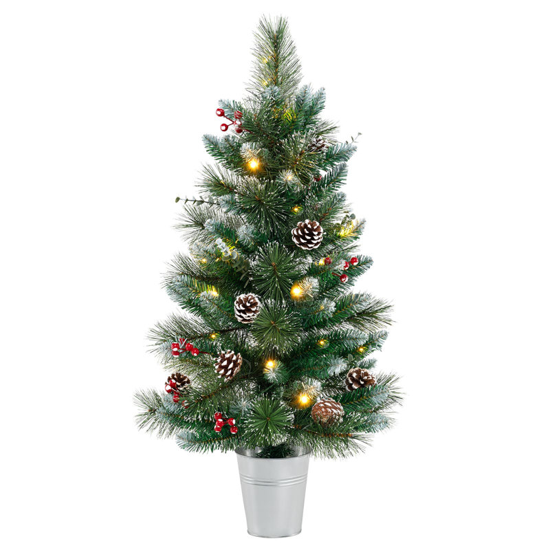 Lighted Artificial Christmas Tree