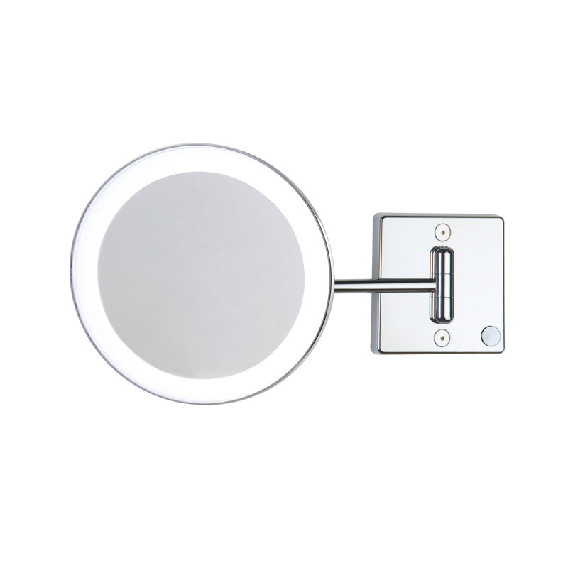 Discololed Flat Metal Lighted Wall Mirror