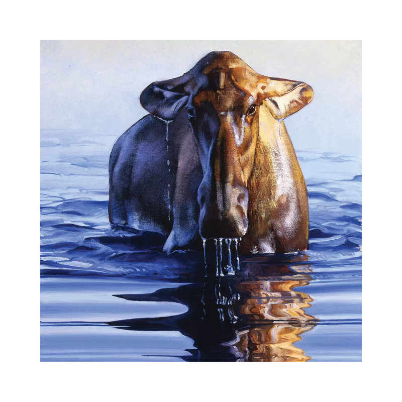 Dreadnought 1 Piece Wrapped Canvas Wall Art, 93.98 cm H x 93.98 cm W x 3.175 cm D