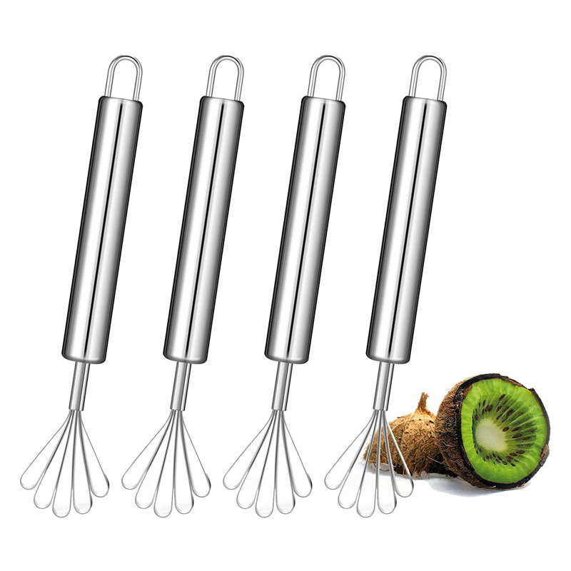 4 pièces Gadgets de cuisine en acier inoxydable pour outils de fruits de mer