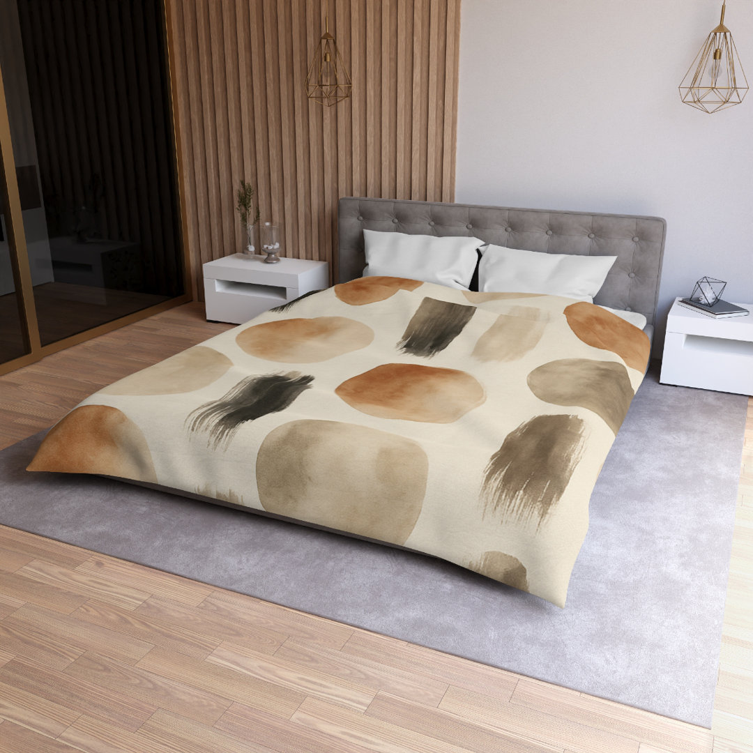 Microfiber Duvet Cover Boho Style, Design 78