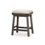Tabouret de comptoir, siège en cuir-1926750260-1926750262