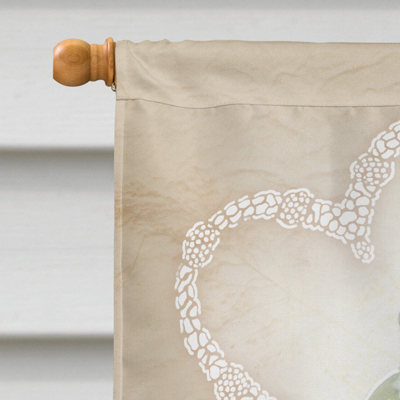 Haxby Double Sided 40'' H x 28'' W Polyester Wedding House Flag