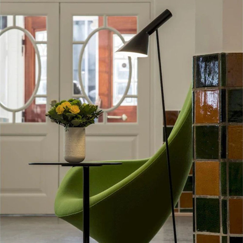 Ted 51'' Task Floor Lamp, Black