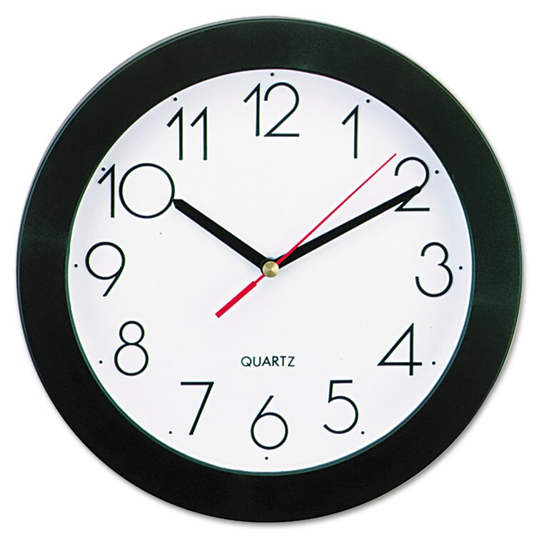 Universal® 9 3/4" Round Wall Clock Wall Clock