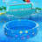 Plastic Round Inflatable Pool 15.7'' H x 59'' W x 59'' L