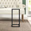 Maikel 21.5'' Tall Genuine Marble Frame End Table