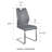 Gingerich Faux Leather Upholstered Metal Side Chair-23157520