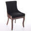 De 2 chaises de salle à manger latérales à imprimé léopard avec coussin en mousse haute densité fabriqué à la main et structure 2, design moderne, intérieur de printemps