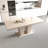 Rectangular Extendable Dining Table Solid Wood