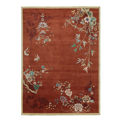 One-of-a-Kind 9'11" X 13'8" Hand Knotted Area Rug