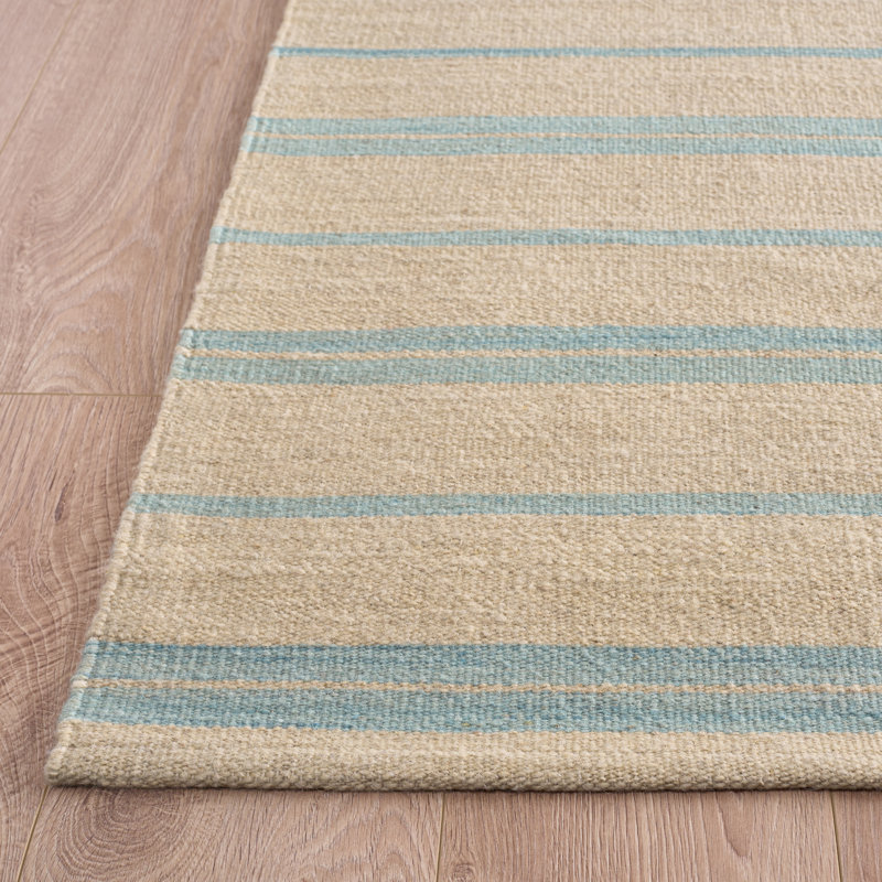 Ralph Lauren Sagaponeck Stripe Wool Striped Rug, Rectangle 10' x 14'