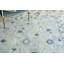 Elegance hand-tufted New Zealand Wool Light Blue/Ivory/Navy Area Rug-677015281