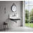 Gourmetier 20.19" x 18.5" Wall Mounted Laundry Sink