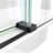 72.38" W x 34.5" D x 76" H Frameless Rectangle Sliding Shower Enclosure-85570408
