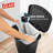 Glad 13 Gal Trash Can with Step Pedal and Odor Protection, Black, Pack of 2-124609833