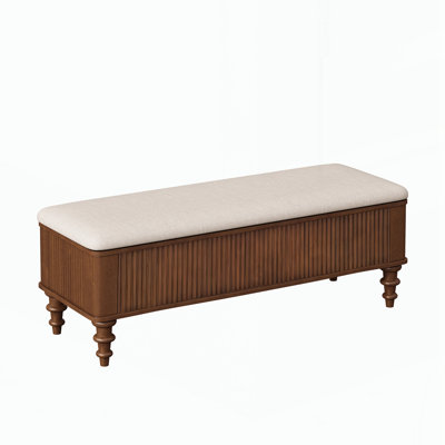 Banc de rangement pour chambre à coucher