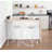Upholstered Counter Stool with Metal Frame-1522470854-1560020496